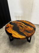 Switch Coffee table Epoxy resin olive wood around 80 cm - Elite Wood - coffee table 3 image