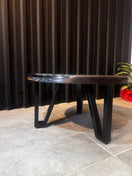Switch Epoxy Resin Coffee Table Walnut – Modern Design &amp; Unique Style - Elite Wood - coffee table 2 image