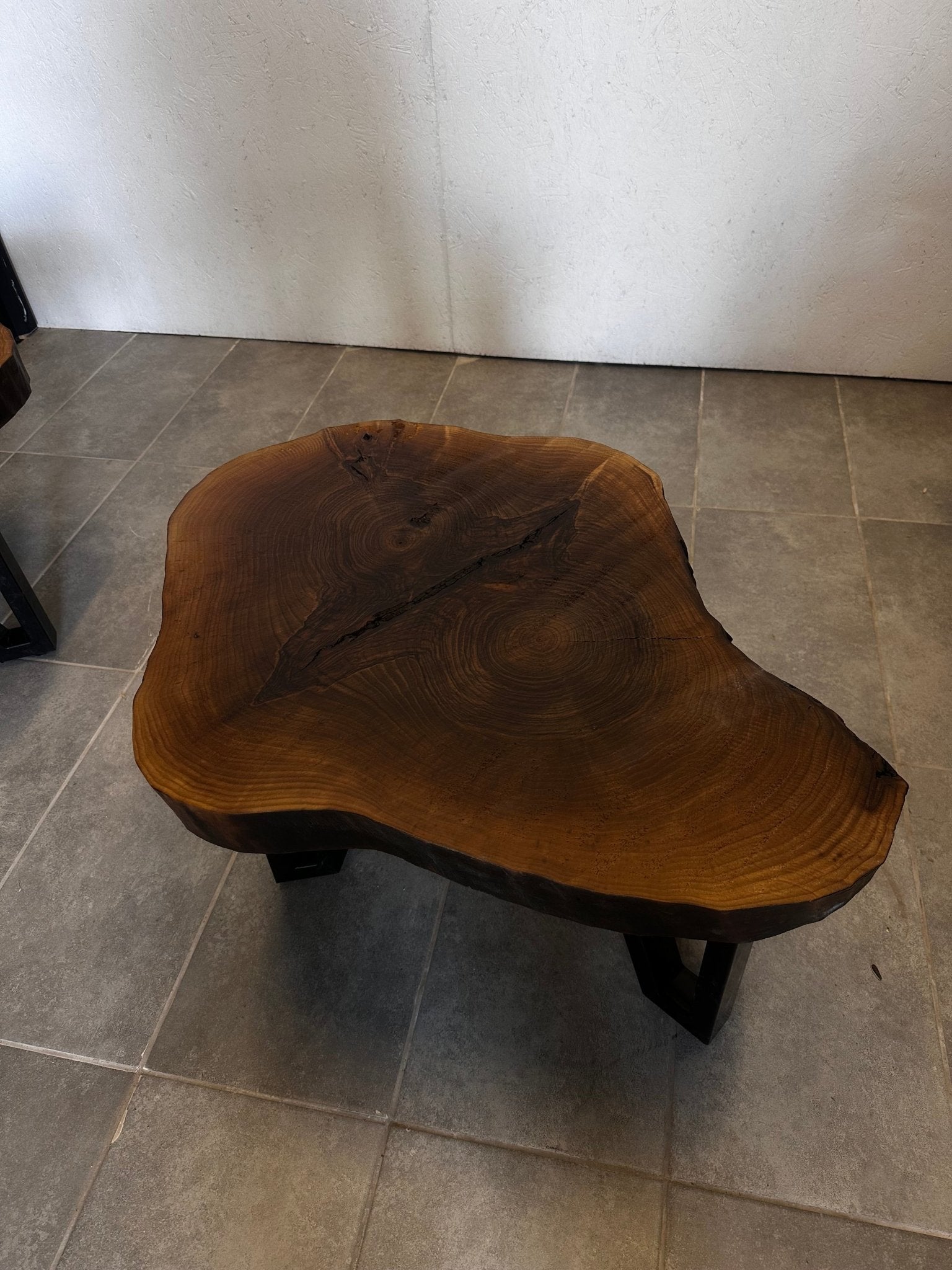 Live Edge Coffee Table – Handmade Walnut Wood Table