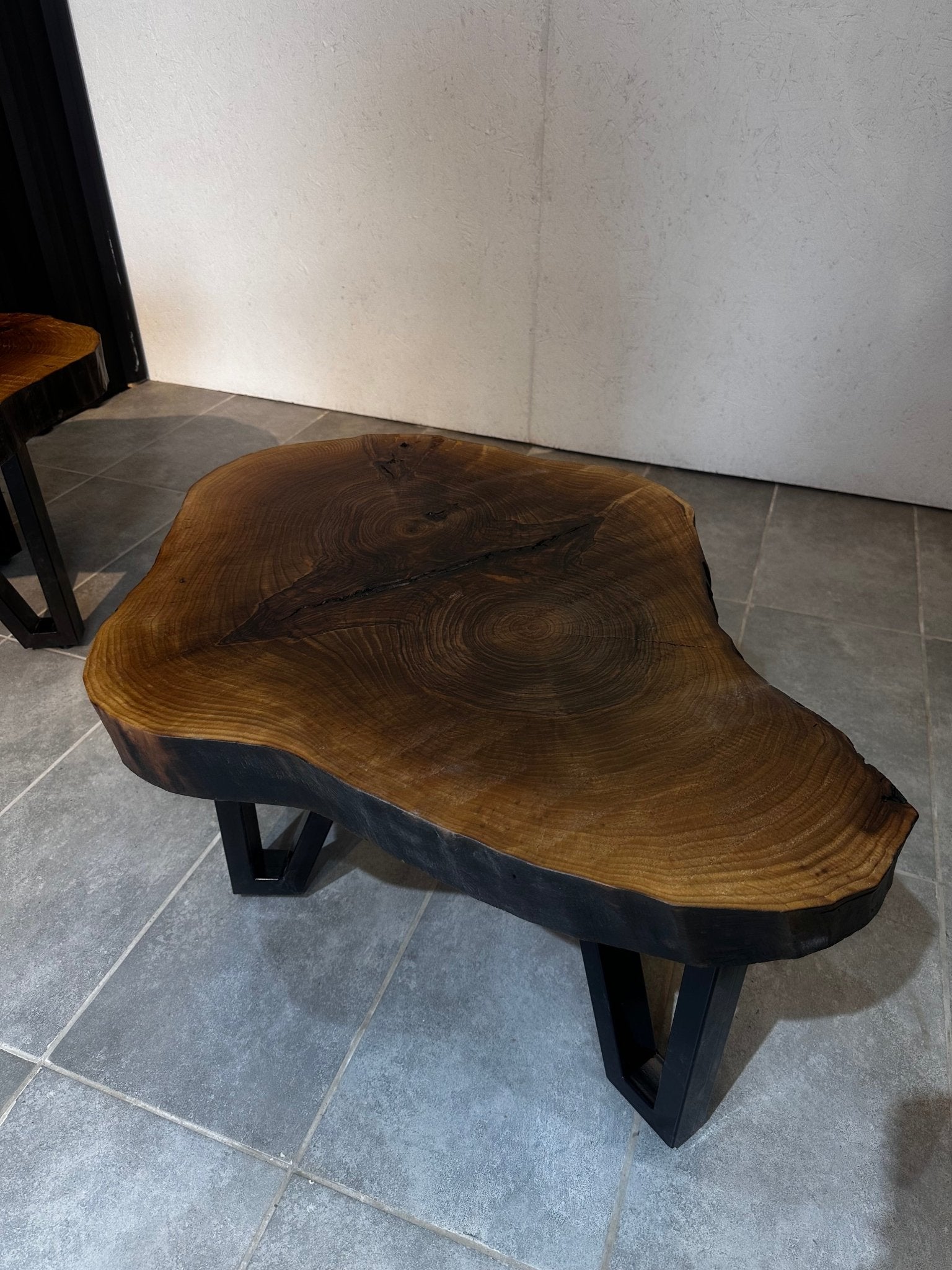 Live Edge Coffee Table – Handmade Walnut Wood Table