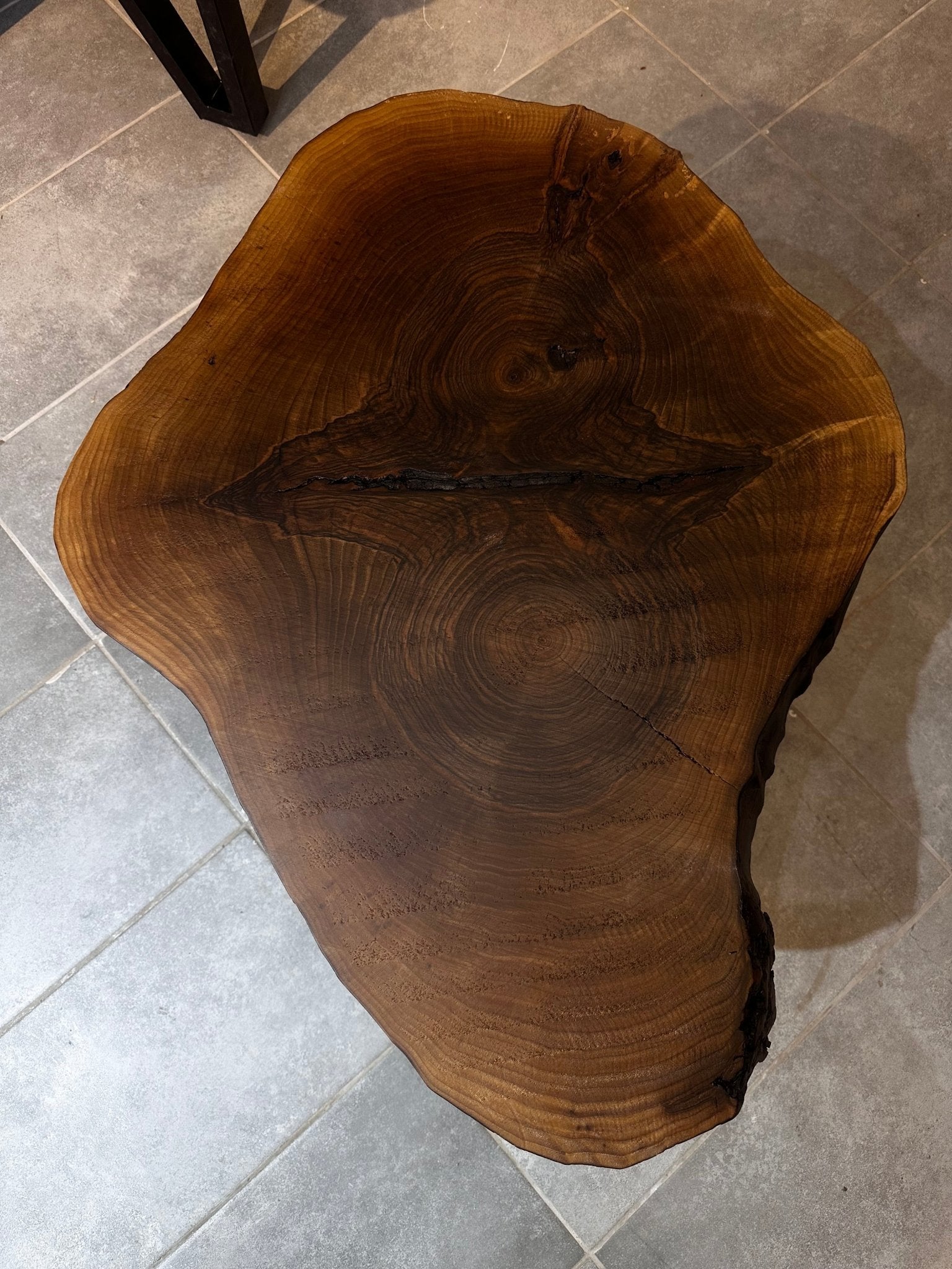 Live Edge Coffee Table – Handmade Walnut Wood Table