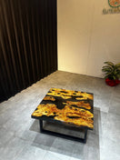 Switch Live edge coffee Table – Live Edge Olive Wood Table with Black Resin - Elite Wood - coffee table 2 image