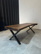 Switch Live Edge Walnut Wood Table – Natural Solid Wood - Elite Wood - coffee table 2 image