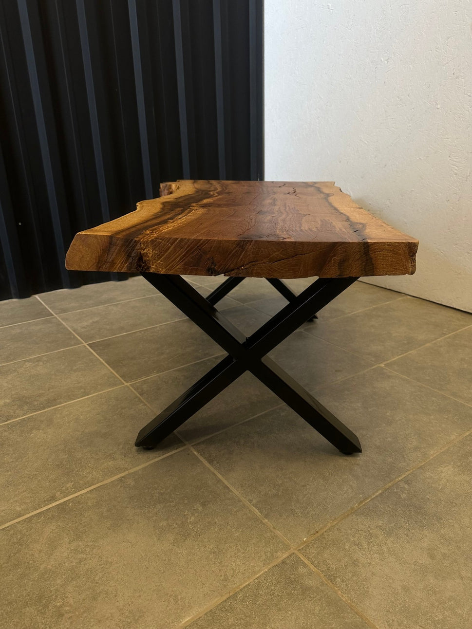 Oak Coffee Table 110x55 cm – Solid Wood Design