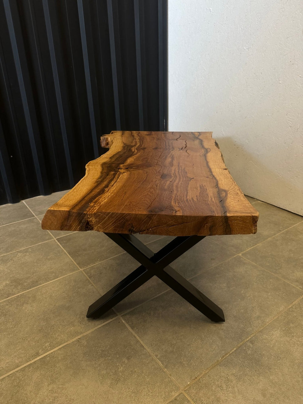 Oak Coffee Table 110x55 cm – Solid Wood Design