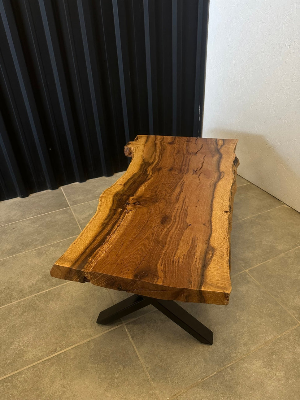 Oak Coffee Table 110x55 cm – Solid Wood Design