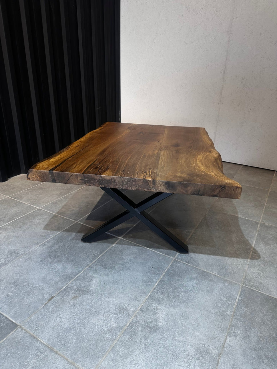 Walnut Live Edge Coffee Table 120x80 – Natural Luxury Furniture