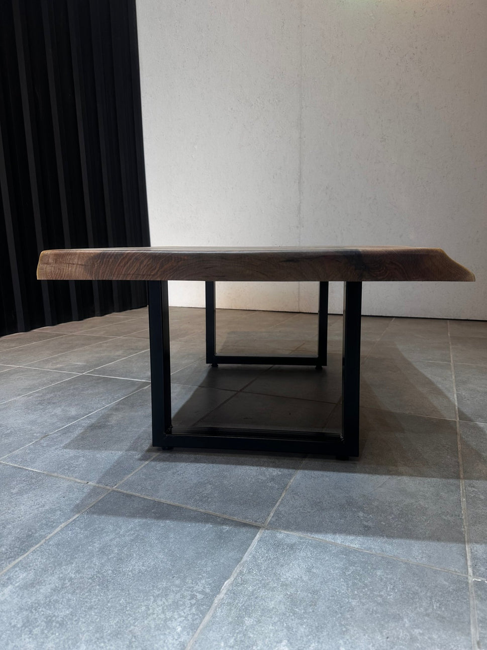 Walnut Live Edge Coffee Table – Handcrafted Solid Wood Table